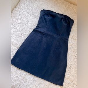 Lottie Miss, xs, navy strapless dress